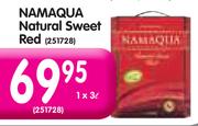 Namaqua Natural Sweet Red-3L