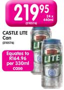 Castle Lite Can-24x440ml