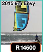 Liquid Force 2015 9m Envy Kiteboard