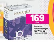 Namaqua Johannisberger Red Wine-5L Each