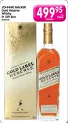 Johnnie Walker Gold Reserve Whisky in Gift Box-750ml Each