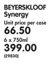 Beyerskloof Synergy-6 x 750ml