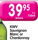KWV Sauvignon Blanc or Chardonnay-750ml