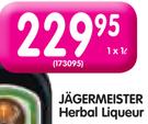 Jagermeister Herbal Liqueur-1Ltr