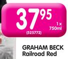 Graham Beck Railroad Red-750ml