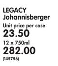 Legacy Johannisberger-12 x 750ml