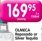 Olmeca Reposado or Silver Tequila-750ml Each