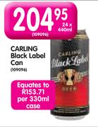 Carling Black Label Can-24 x 440ml
