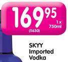 Skyy Imported Vodka-750ml