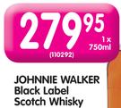 Johnnie Walker Black Label Scotch Whisky-750ml Each