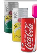 Coca-Col Soft Drink Cans (All Variants)-200ml Each