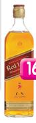 Johnnie Walker Red Label Scotch Whisky-12 x 750ml