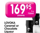 Lovoka Caramel Or Chocolate Liqueur-750ml