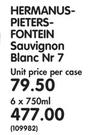 Hermanus-Pieters-Fontein Sauvignon Blanc Nr 7-6x750ml
