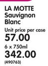La Motte Sauvignon Blanc-6x750ml