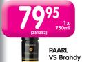 Paarl VS Brandy-750ml