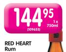 Red Heart Rum-750ml