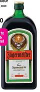 Jagermeister Herbal Liqueur-1Ltr