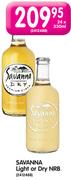 Savanna Light Or Dry NRB-24x330ml