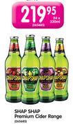 Shap Shap Premium Cider Range-24x330ml