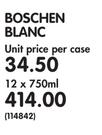 Boschen Blanc-12 x 750ml