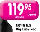Ernie ELS Big Easy Red-750ml