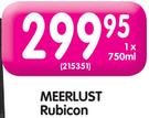 Meerlust Rubicon-750ml