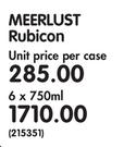Meerlust Rubicon-6 x 750ml