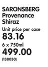Saronsberg Provenance Shiraz-6 x 750ml