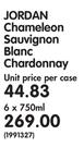 Jordan Chameleon Sauvignon Blanc Chardonnay-6 x 750ml