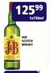 J&B Scotch Whisky - 750ml