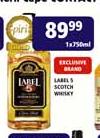 Label & Scotch Whisky-750ml