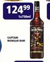 Captain Morogan Rum-750ml