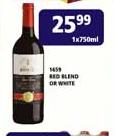 S459 Red Blend or White-1 x 750ml