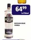 Russian Bear Vodka-1 x 750ml