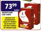 Swartland Cab/Sauv-3Ltr