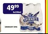 Smirnoff Spin-6x330ml