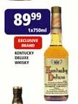 Kentucky Deluxe Whisky-1 x 750ml