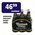 Windhoek Draught Handi-6 x 440ml