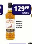 Famous Grouse Scotch Whisky-1 x 750ml