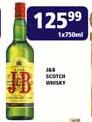 J&B Scotch Whisky - 750ml