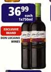 Don Luciano Wines-750ml Each