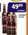 Klipdrift & Cola-6x330ml