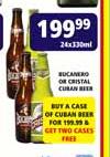 Cristal Cuban Beer-24x330ml