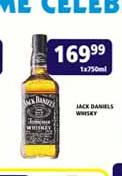 Jack Daniels Whisky-1x750ml