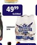 Smirnoff Spin-6x330ml