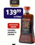 Luxardo Amaretto Liqueur-1x750ml