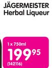Jagermeister Herbal Liqueur-750ml
