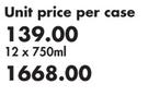 Captain Morgan Black Label Rum-12x750ml