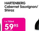 Hartenberg Cabernet Sauvignon/Shiraz-750ml Each